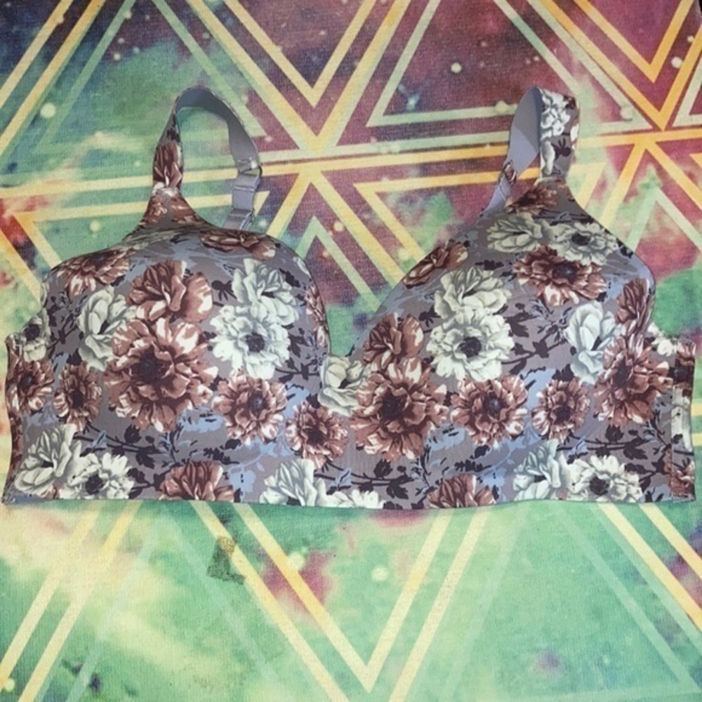 Vince Camuto Floral Bra